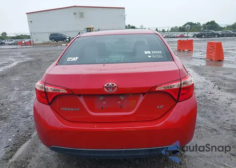 2018 Toyota Corolla Le из США, поврежденный, VIN 2T1BURHE1JC028222